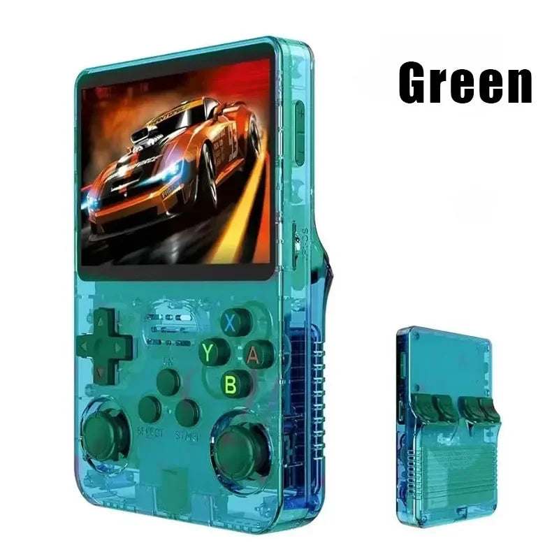 Open Source R36S Video Game Console Linux System 3.5 Inch IPS Screen Retro Handheld Portable Pocket Video Player Boy Gift 64G