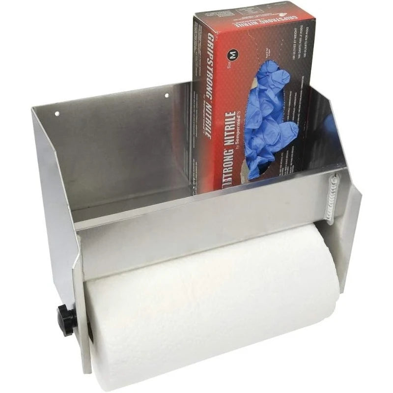 5001.6035 Aluminum Hand Cleaning Station Organizer for Enclosed Race Trailer, Shop, Garage, Storage