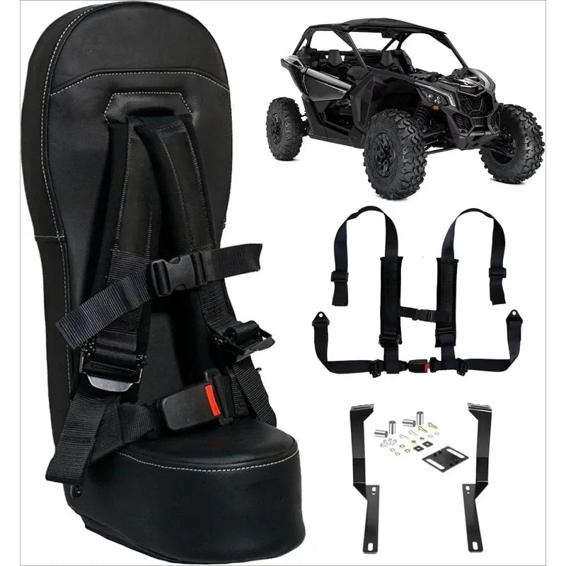 2025 HOT  Bump Seat Compatible With Can X3 - Easy Install | Jump Seat | Bump Seat for Kids - Harness & All Mounting Hardwar