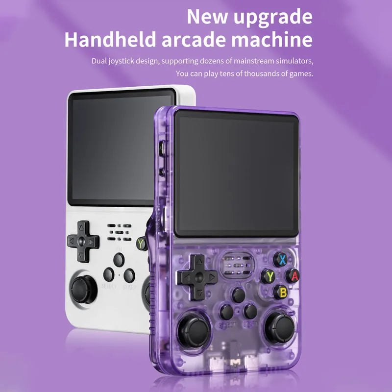 Open Source R36S Video Game Console Linux System 3.5 Inch IPS Screen Retro Handheld Portable Pocket Video Player Boy Gift 64G