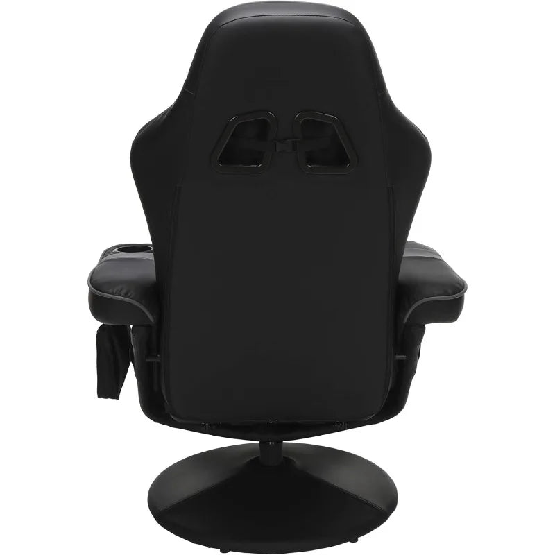 900 Racing Style Gaming Recliner, Reclining Gaming Chair, In Gray RSP 900 GRY