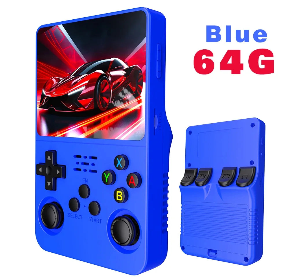 Open Source R36S Video Game Console Linux System 3.5 Inch IPS Screen Retro Handheld Portable Pocket Video Player Boy Gift 64G