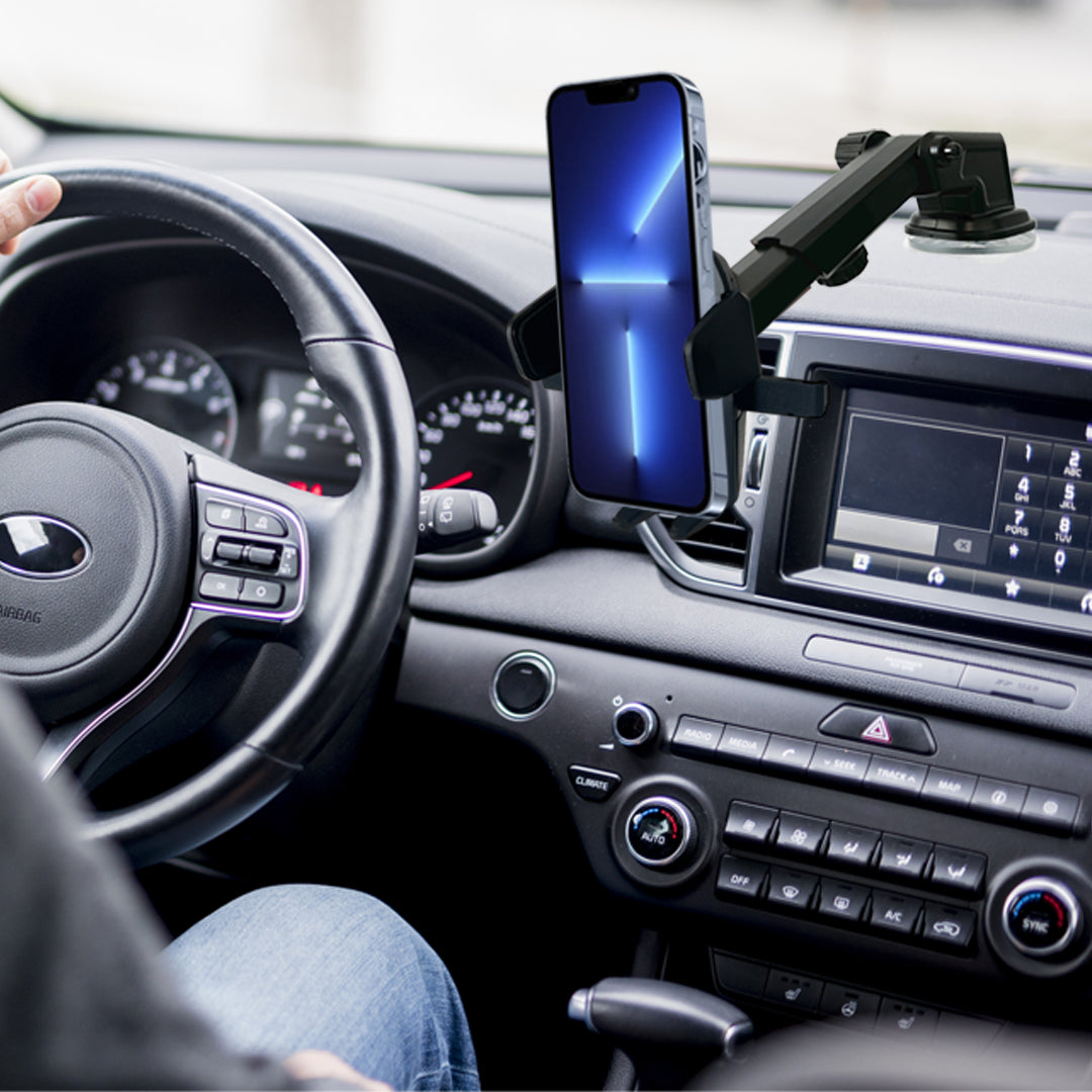 One Touch Adjustable Car Phone Mount Holder