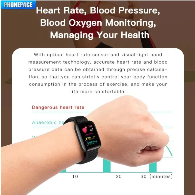 Smart Fitness Tracker Bracelet