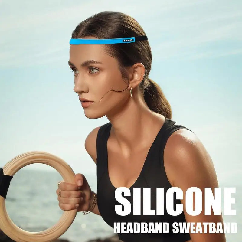 Non-Slip, Super Absorbent & Adjustable Sports Headbands