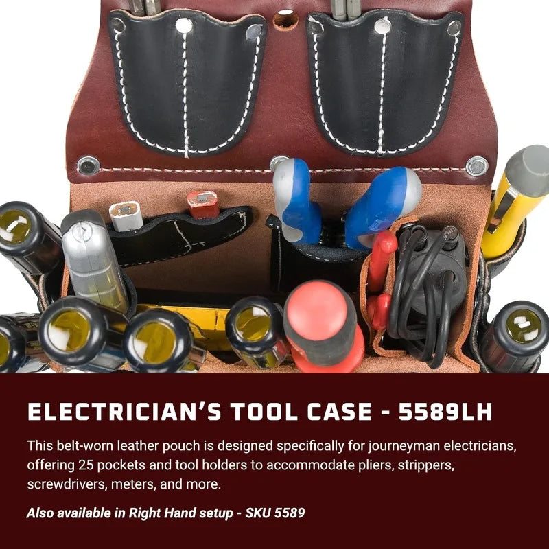 Leather Electrician’s Tool Case