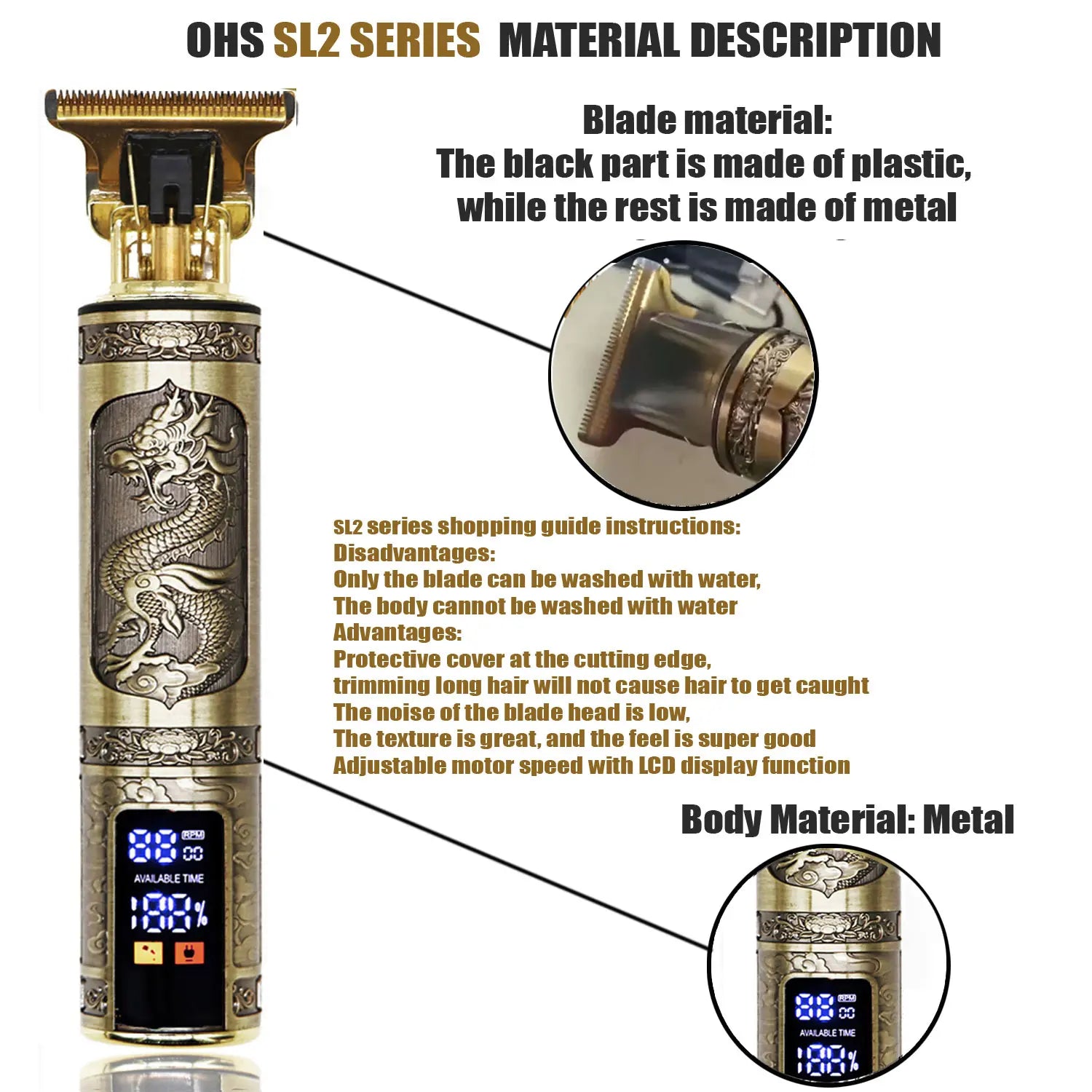 Vintage T9 Cordless Hair Cutting Machine