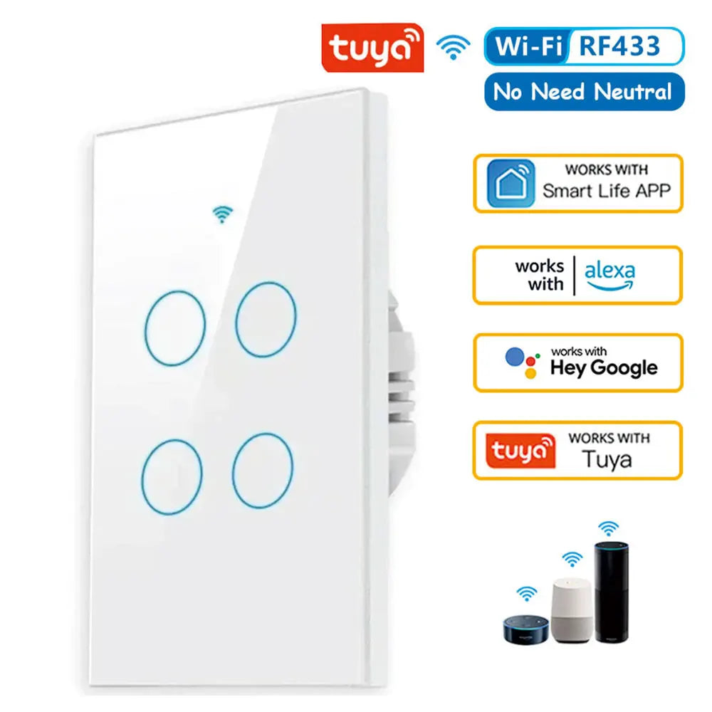 WiFi Smart Touch Sensor LED Light Switch