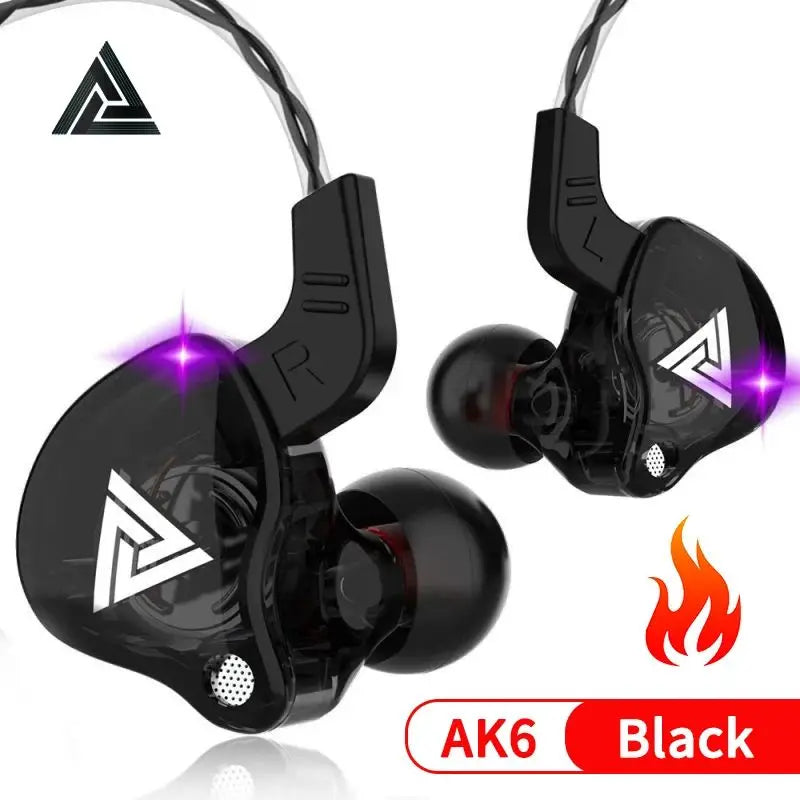 Original QKZ AK6 In-Ear Earphones
