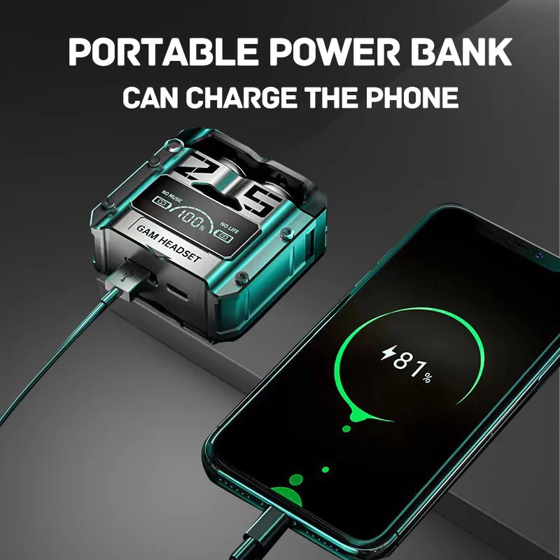 Wireless Noise-Cancelling TWS In-Ear Headphones