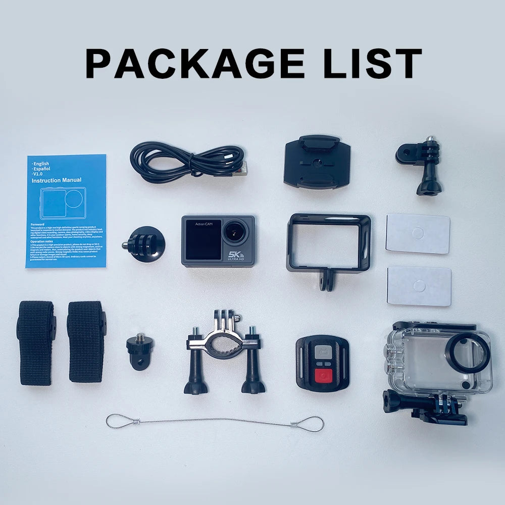 WiFi Sports Camera with Electronic Stabilizer Action Cam