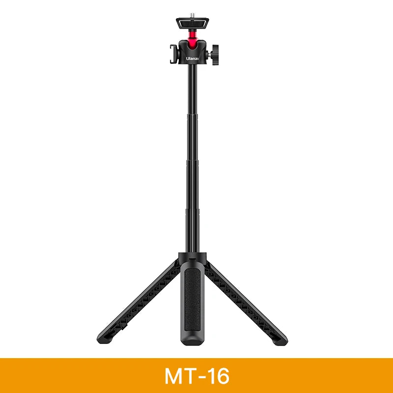 Bracket with Cold Shoe & Ball Head MT-16 Foldable Tripod