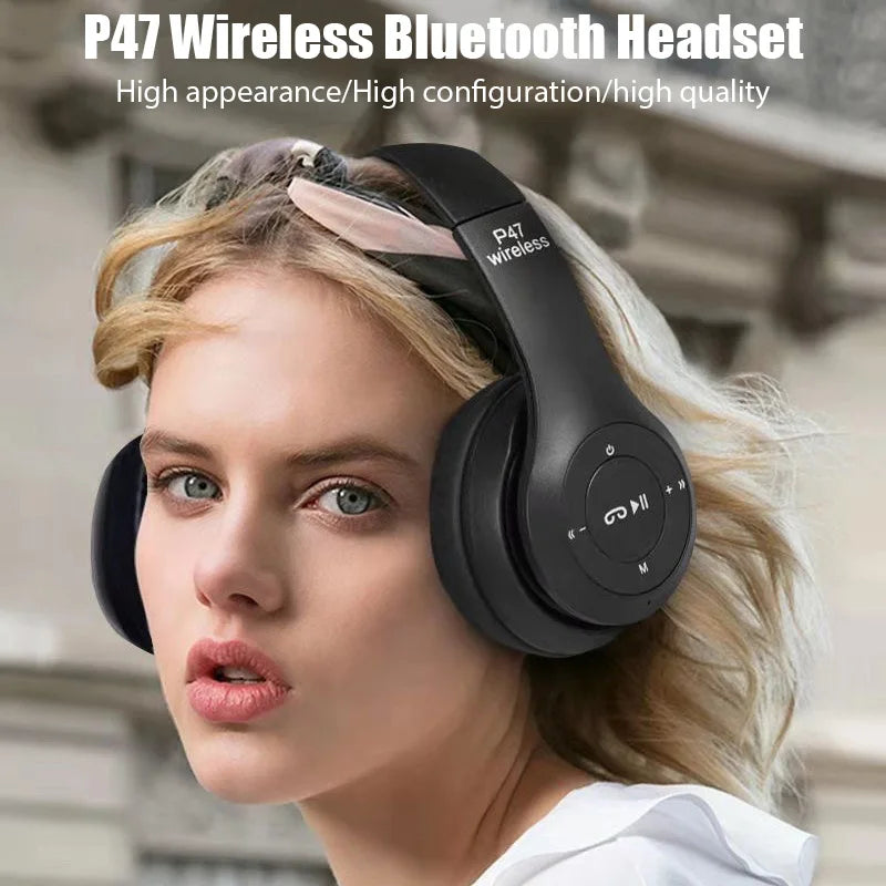 Wireless Over-Ear Sports & Gaming Earphones