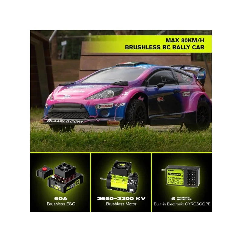 Brushless Carbon Fiber RC Drift Car