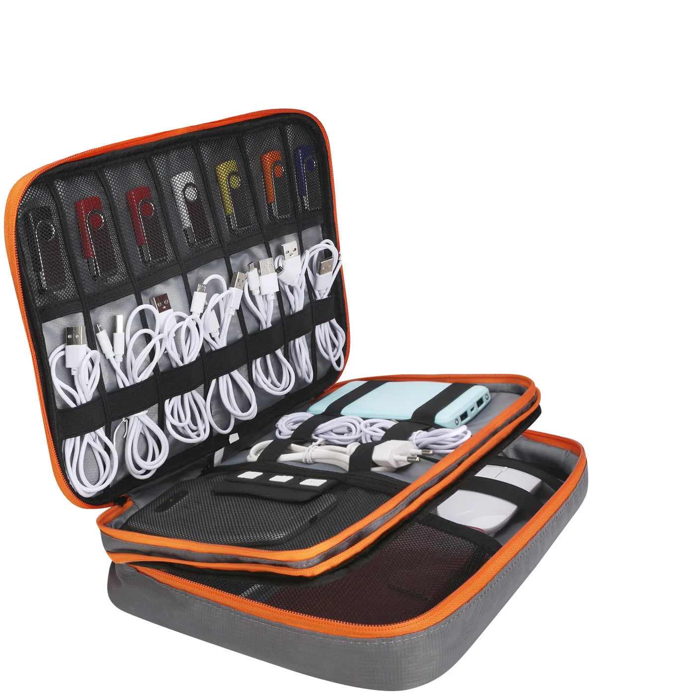 Portable Electronic Accessories Travel Case