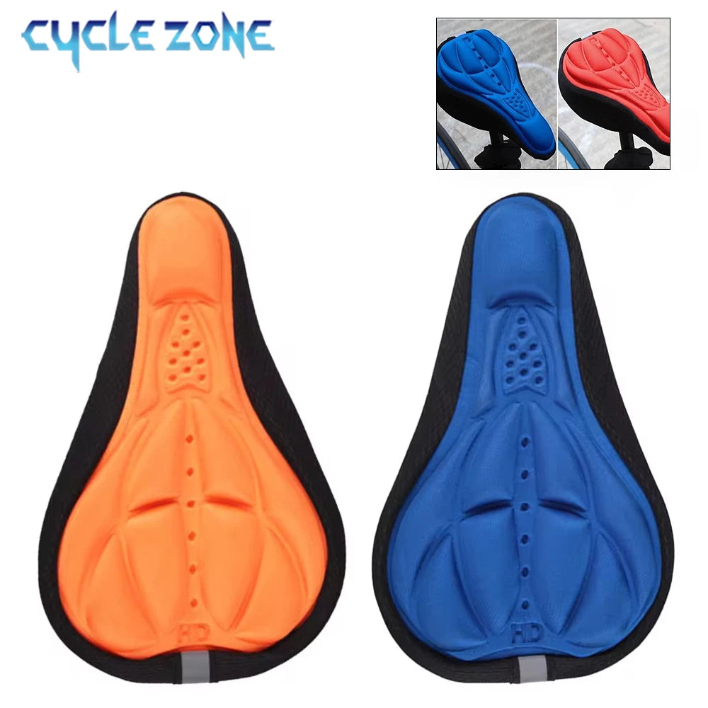 Soft Bike 3D Cushion Cover Thickened Bike Seat Cushion