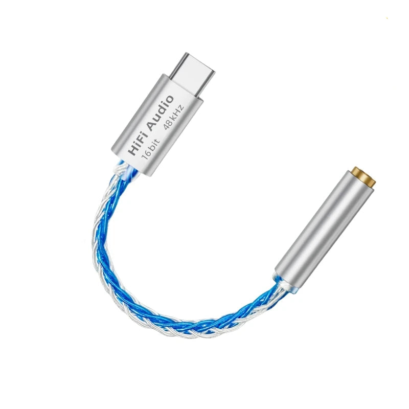 USB Type-C to 3.5mm Headphone Amplifier