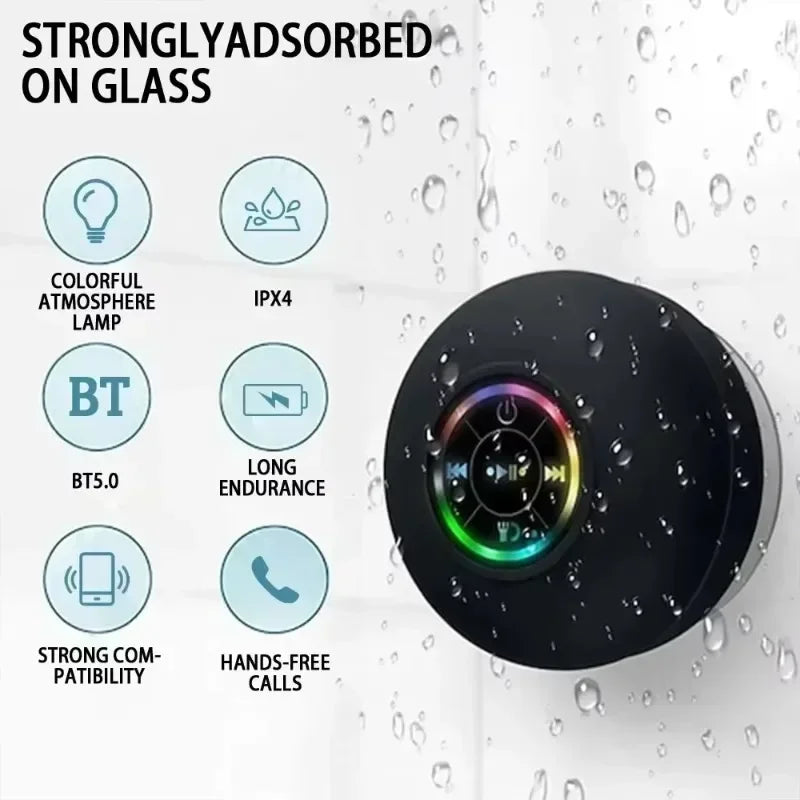 IPX4 Waterproof Mini Portable Bluetooth Speaker