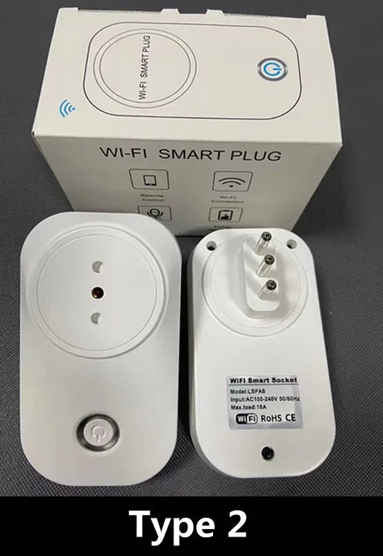 WiFi with Power Monitoring Tuya Smart Socket