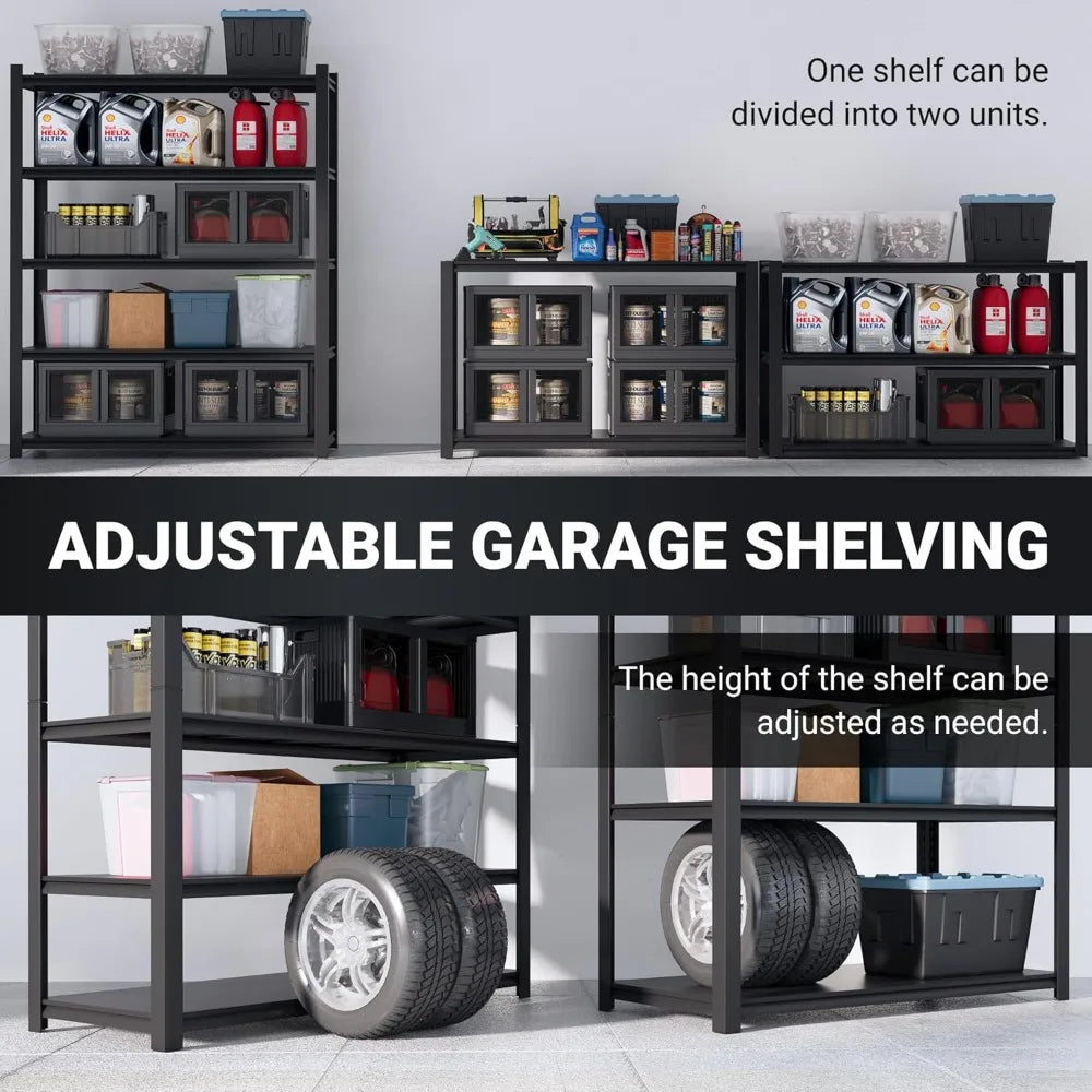 5-Tier Heavy Duty Garage Shelving