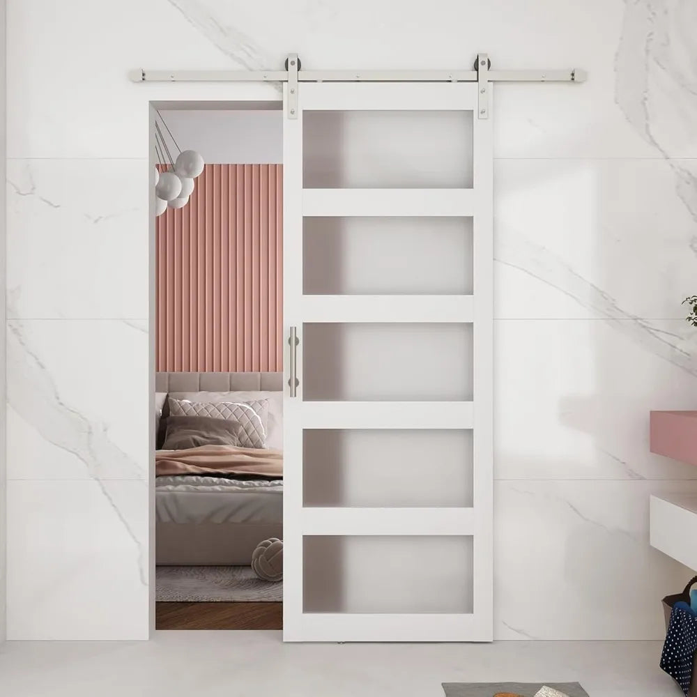 5FT Barn Door with Sliding Hardware Kit