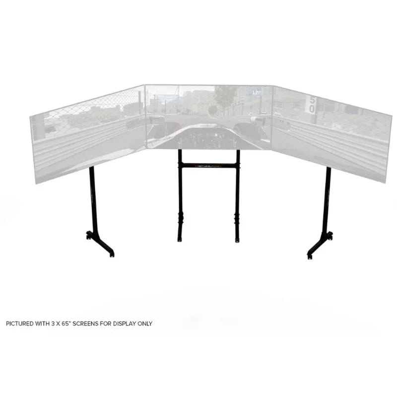 Free Standing Triple Monitor Stand
