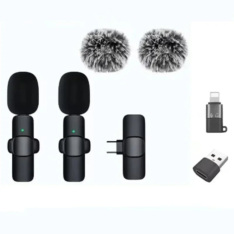 Portable Lavalier Wireless Microphone