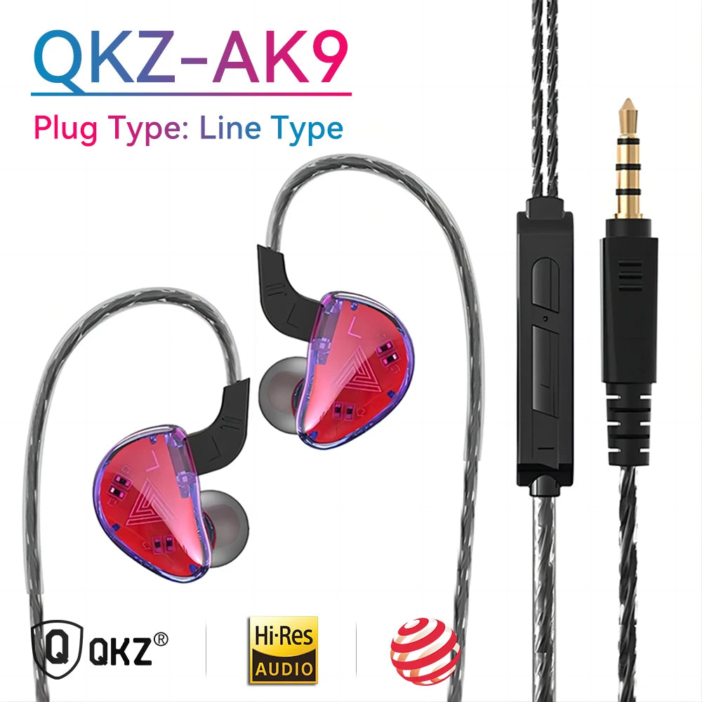 Original QKZ AK6 In-Ear Earphones