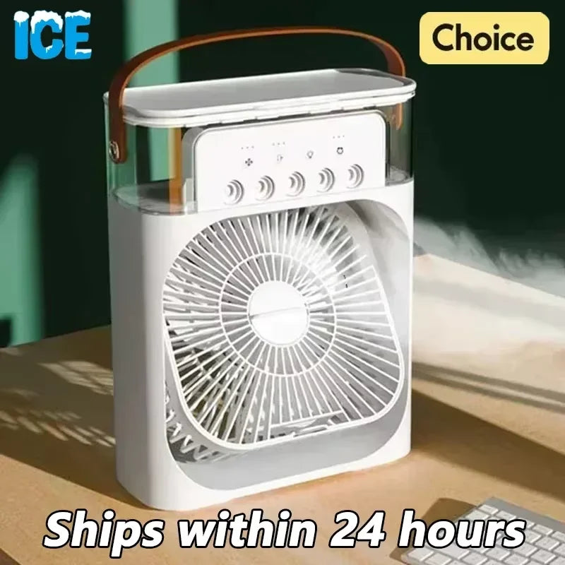 Portable 3 In 1 Fan AIr Conditioner Household Small Air Cooler