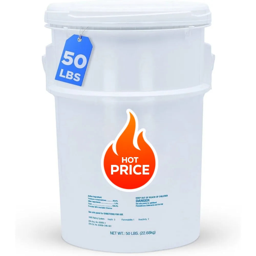 50 lbs. 3" Stabilized Chlorine Tabs