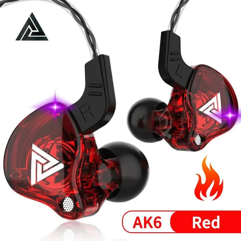 Original QKZ AK6 In-Ear Earphones