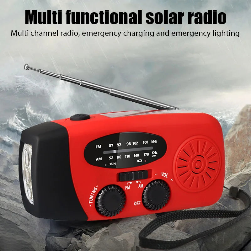 Multifunctional Emergency Radio Stay Powered & Prepared