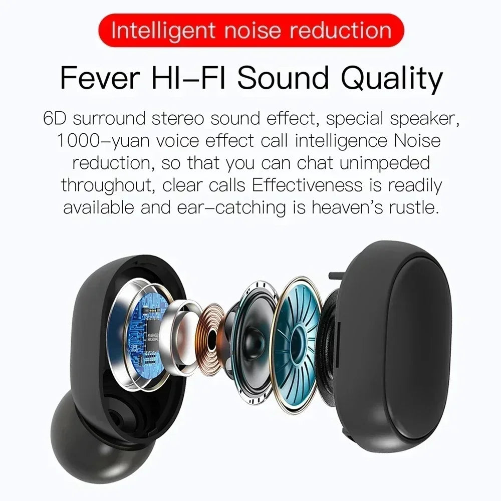 Wireless Noise Cancelling Headset with Mic