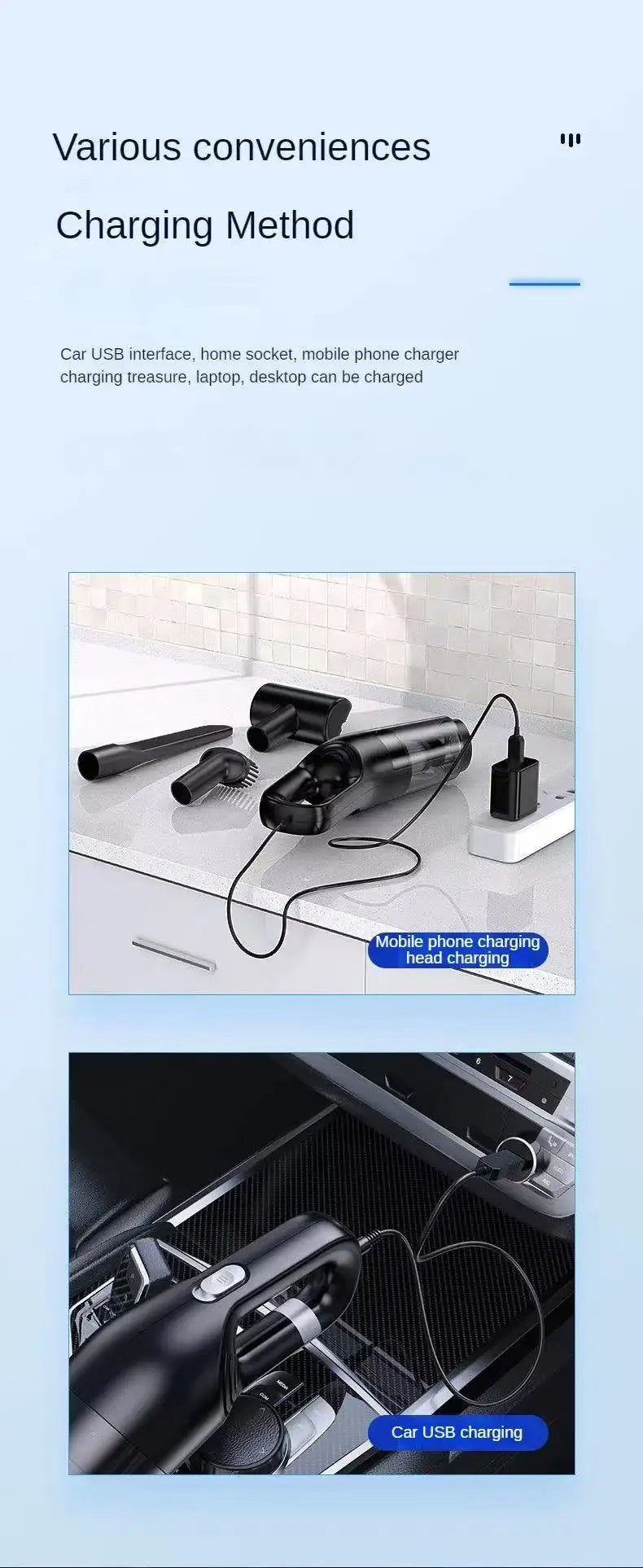 Handheld Home Vacuum Cleaner