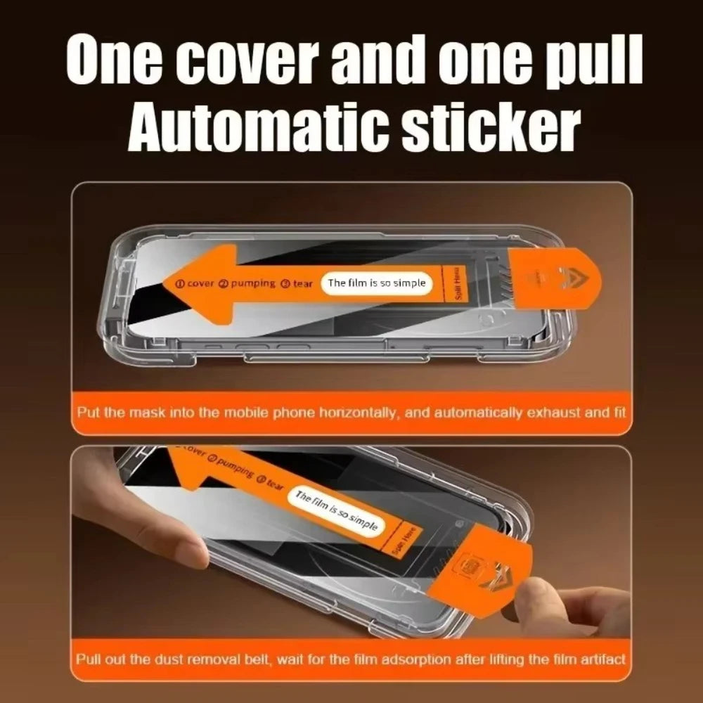 3Pcs Oleophobic Coating Dust Free Easy Installation Screen Protector