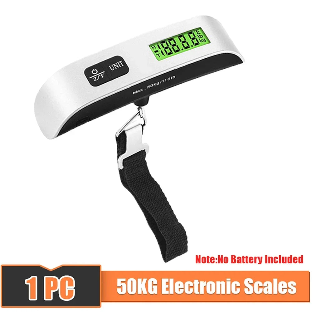 Digital Scale Electronic Balance Portable 50kg 10g
