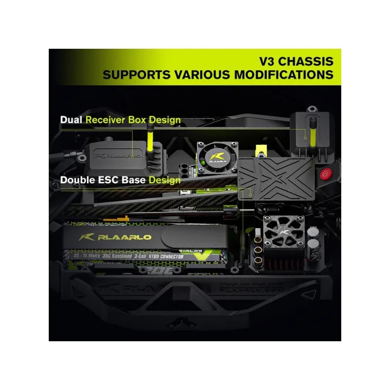 Brushless Carbon Fiber RC Drift Car