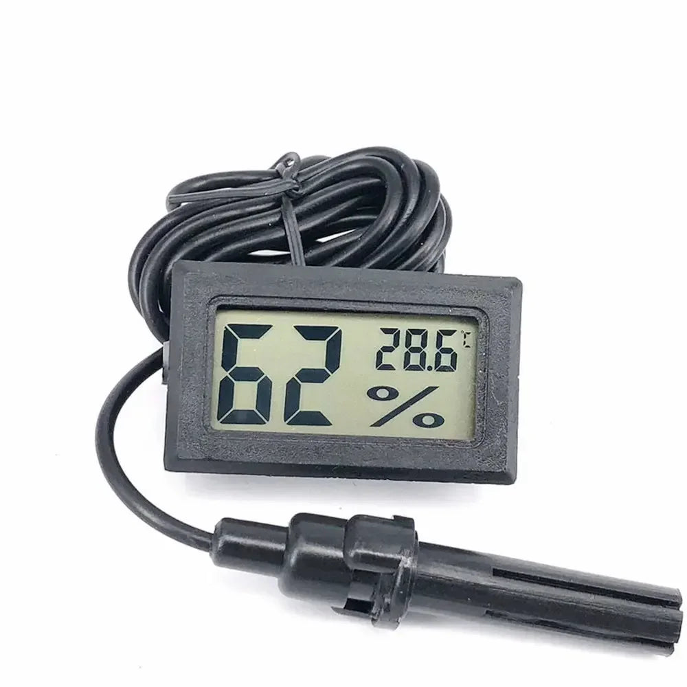 Digital Thermometer & Hygrometer for Reptile Habitats