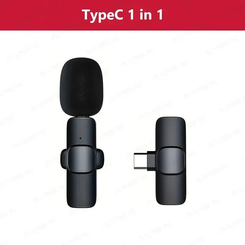 Type-C Wireless Lavalier Microphone