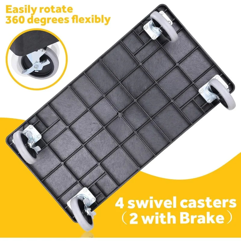 Heavy Duty Plastic Utility Cart