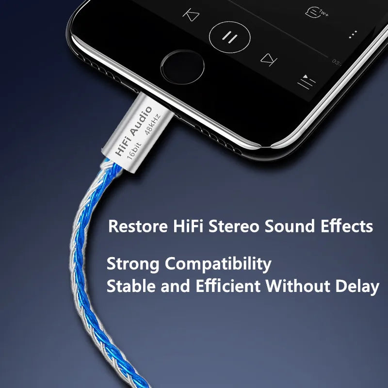 USB Type-C to 3.5mm Headphone Amplifier