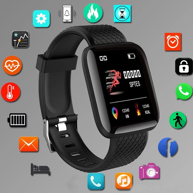 Fitness Monitor, Message Alerts, and Activity Smartwatch
