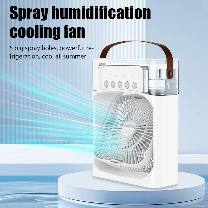 Portable 3 In 1 Fan AIr Conditioner Household Small Air Cooler