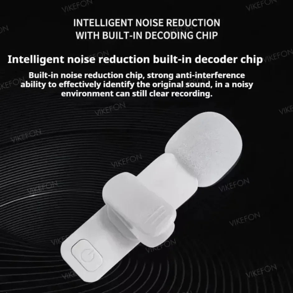 Portable Lavalier Wireless Microphone