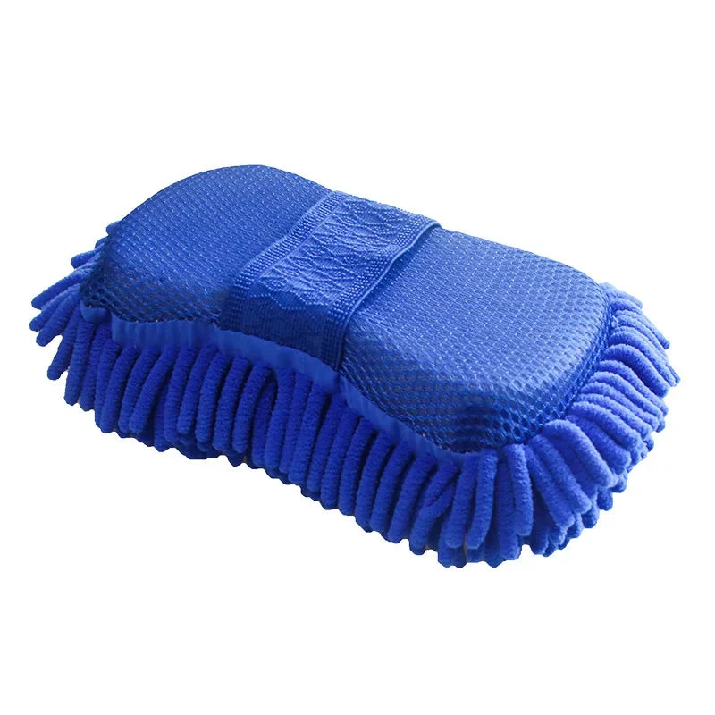 Car Wash Glove Microfiber Chenille Car Wash Sponge