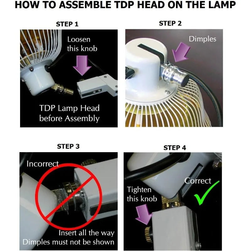TDP Far Infrared Mineral Heat Lamp
