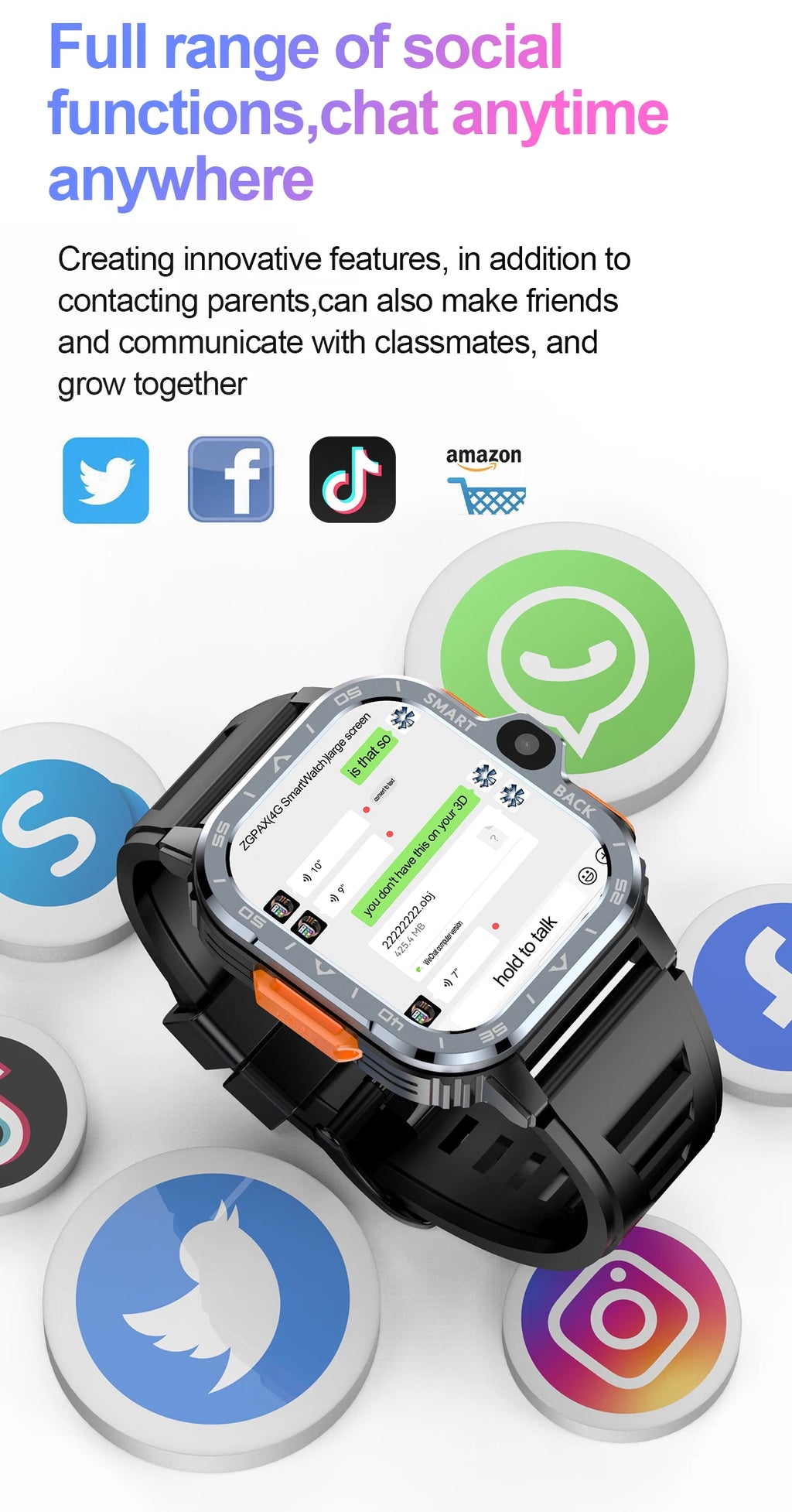 Valdus PGD Android Smart Watch