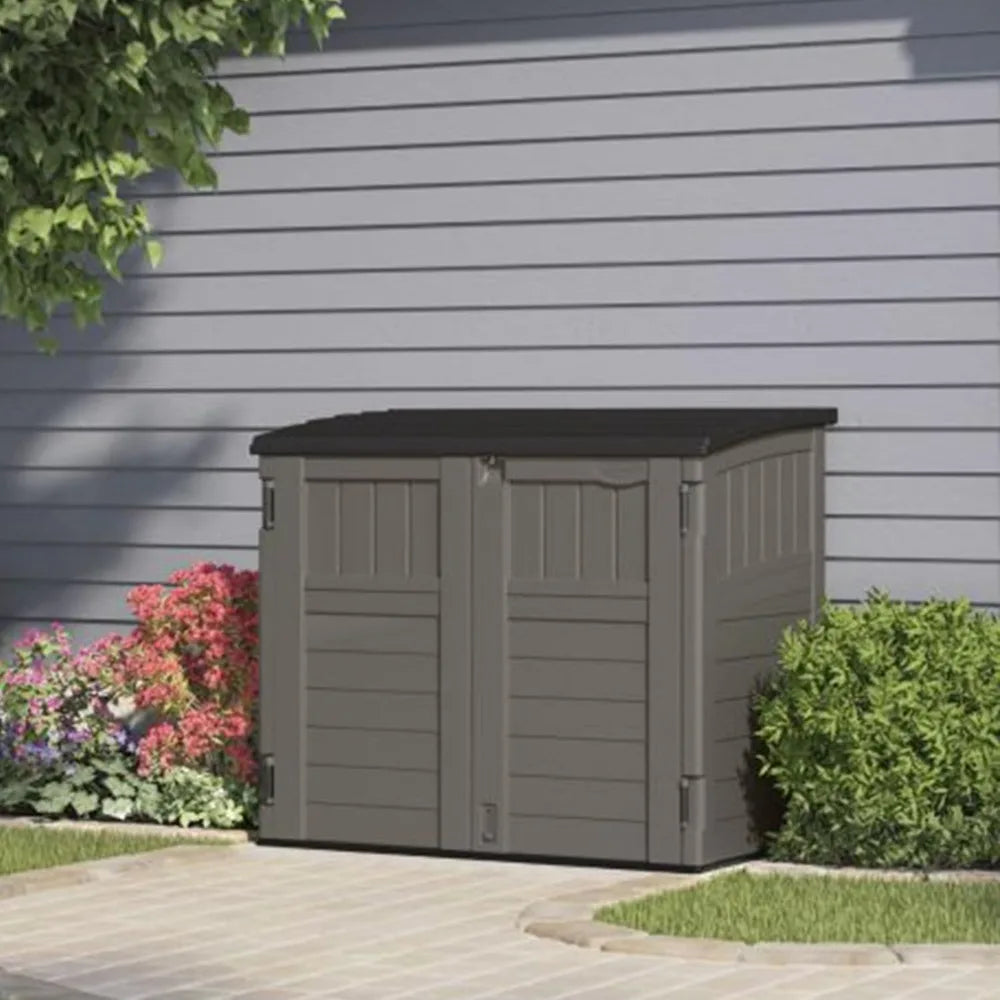 Horizontal Utility Shed for Backyard & Garden