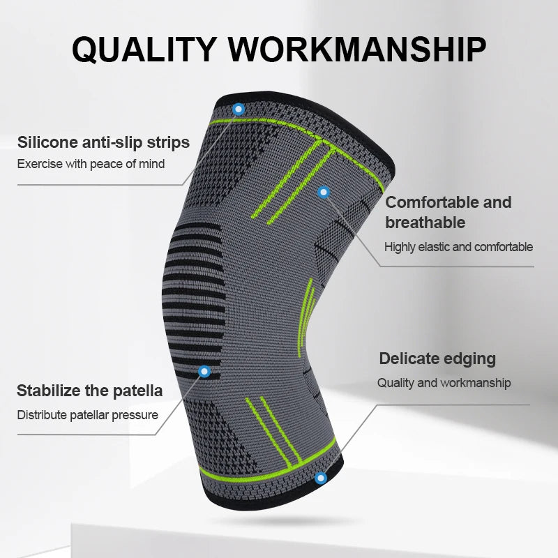 Elastic Sports Compression Knee Brace