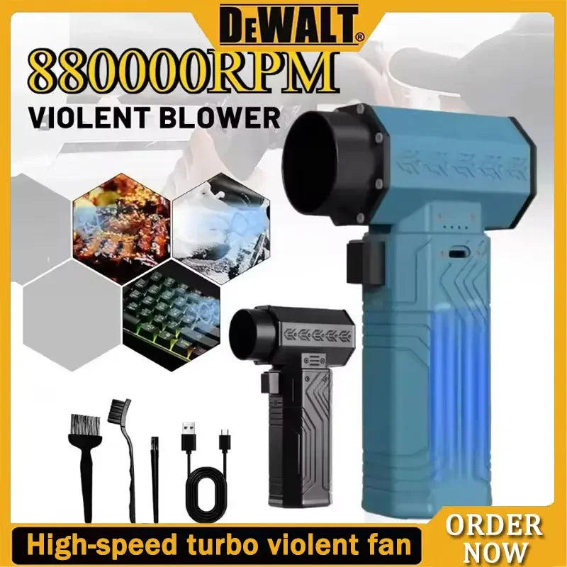 DEWALT Powerful Mini Turbo Jet Fan Air Blower
